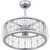Quoizel Terrarock Four Light Fan Light in Polished Chrome - TRK3123C