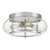 Quoizel Trilogy Three Light Flush Mount in Brushed Nickel - TRG1616BN
