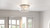 Quoizel Trilogy Three Light Flush Mount in Brushed Nickel - TRG1616BN