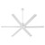 Quorum Titus 65" Ceiling Fan in Studio White - 20656-8