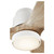 Quorum Lurus 64"Ceiling Fan in Studio White - 30643-8