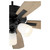Quorum Ovation 52"Ceiling Fan in Matte Black - 4525-359