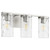 Quorum Steinway Three Light Vanity in Satin Nickel - 5111-3-65