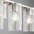 Quorum Steinway Three Light Vanity in Satin Nickel - 5111-3-65
