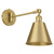Quorum Bailey One Light Wall Mount in Aged Brass - 5320-1-80
