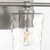 Quorum Goodwin Three Light Vanity in Satin Nickel - 5204-3-65