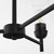 Quorum Wallinger Three Light Chandelier in Matte Black - 6112-3-59