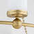 Quorum Lee Boulevard Eight Light Chandelier in Aged Brass - 667-8-80