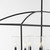 Quorum Odeon Ten Light Linear Chandelier in Matte Black - 71-10-59