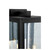 Quorum Bravo Four Light Wall Mount in Textured Black - 715-10-69