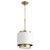 Quorum Drum Pendants One Light Pendant in Studio White - 8010-0880