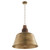 Quorum Artisan Series Three Light Pendant in Artisan Brass - 84-3-75