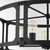 Quorum Colburn Five Light Pendant in Matte Black - 8231-5-59