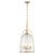 Quorum Alice Three Light Pendant in Aged Brass - 863-3-80