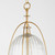 Quorum Alice Three Light Pendant in Aged Brass - 863-3-80
