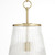 Quorum Providence One Light Pendant in Aged Brass - 8238-13-80