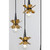 Savoy House Portinatx Nine Light Linear Chandelier in Satin Black with Hammered Gold - 1-2185-9-103