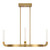 Savoy House Del Mar LED Chandelier in Warm Brass - 1-2508-4-322