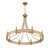 Savoy House Camden Eight Light Chandelier in Warm Brass - 1-2054-8-322 Savoy House Camden Eight Light Chandelier in Warm Brass - 1-2054-8-322
