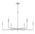 Savoy House Salerno Six Light Chandelier in Polished Nickel - 1-2221-6-109