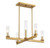 Savoy House Carina Five Light Chandelier in Warm Brass - 1-2634-5-322