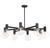 Savoy House Wright Eight Light Chandelier in Matte Black - 1-3074-8-89