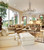 Savoy House Claiborne Six Light Chandelier in Avalite - 1-3060-6-60