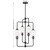 Savoy House Holton Four Light Chandelier in Matte Black - 1-3023-4-89