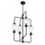 Savoy House Holton Four Light Chandelier in Matte Black - 1-3023-4-89