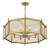 Savoy House Jacobs Eight Light Chandelier in Warm Brass - 1-3803-8-322