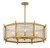 Savoy House Jacobs Eight Light Chandelier in Warm Brass - 1-3803-8-322