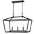 Savoy House Townsend Three Light Linear Chandelier in Matte Black - 1-423-3-89