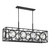 Savoy House Balfour Eight Light Linear Chandelier in Matte Black - 1-5066-8-89