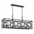 Savoy House Balfour Eight Light Linear Chandelier in Matte Black - 1-5066-8-89