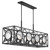 Savoy House Balfour Eight Light Linear Chandelier in Matte Black - 1-5066-8-89