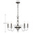 Savoy House Aragon Five Light Chandelier in Mediterranean Bronze - 1-4277-5-15