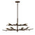 Savoy House Palisades 12 Light Chandelier in Bark - 1-5398-12-105