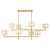 Savoy House Mariquita Eight Light Chandelier in Spun Gold - 1-6493-8-328