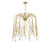Savoy House Anholt Eight Light Chandelier in Noble Brass - 1-6688-8-127