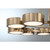 Savoy House Talamanca LED Chandelier in Noble Brass - 1-7508-9-127