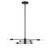 Savoy House Lyrique Six Light Chandelier in Matte Black - 1-7000-6-89 Savoy House Lyrique Six Light Chandelier in Matte Black - 1-7000-6-89
