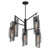 Savoy House Hillbourne Five Light Chandelier in Matte Black - 1-8032-5-89