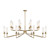 Savoy House Baker 16 Light Chandelier in Warm Brass - 1-8862-16-322