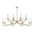 Savoy House Baker 16 Light Chandelier in Warm Brass - 1-8862-16-322