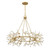 Savoy House Once Eight Light Chandelier in Spun Gold - 1-9855-8-328 Savoy House Once Eight Light Chandelier in Spun Gold - 1-9855-8-328