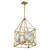 Savoy House Balfour Four Light Pendant in Warm Brass - 3-5063-4-322 Savoy House Balfour Four Light Pendant in Warm Brass - 3-5063-4-322