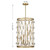 Savoy House Bailey Six Light Pendant in Warm Brass - 3-8412-6-322