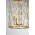 Savoy House Bailey Six Light Pendant in Warm Brass - 3-8412-6-322