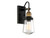 Savoy House Macauley One Light Wall Mount in Vintage Black with Warm Brass - 5-2067-51