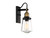 Savoy House Macauley One Light Wall Mount in Vintage Black with Warm Brass - 5-2067-51